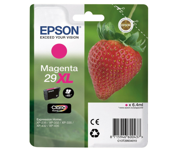 Epson 29XL Magenta 450 str. - 332040 - zdjęcie